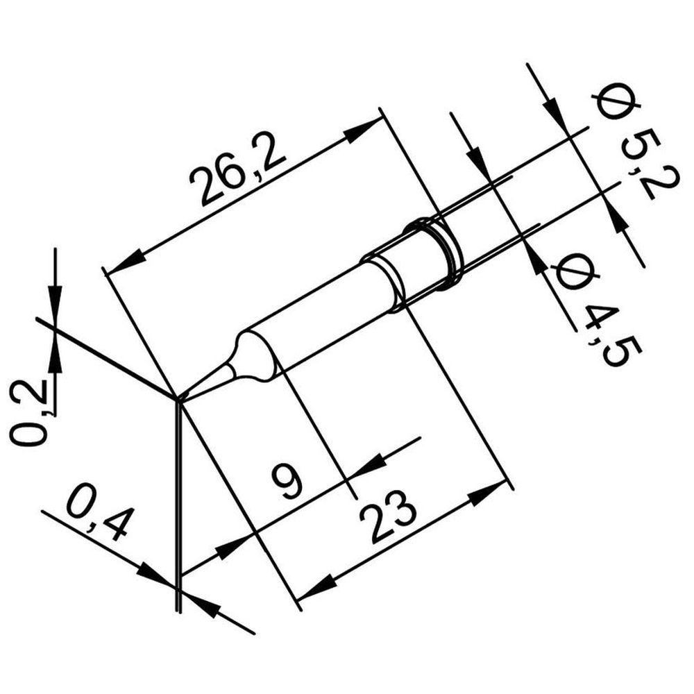 Копия наконечника ERSA d-0102CDLF04