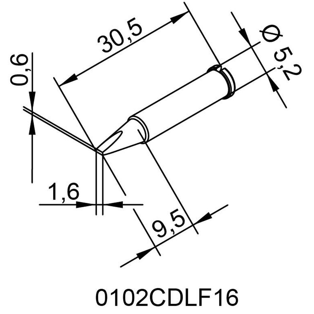 Копия наконечника ERSA d-0102CDLF16