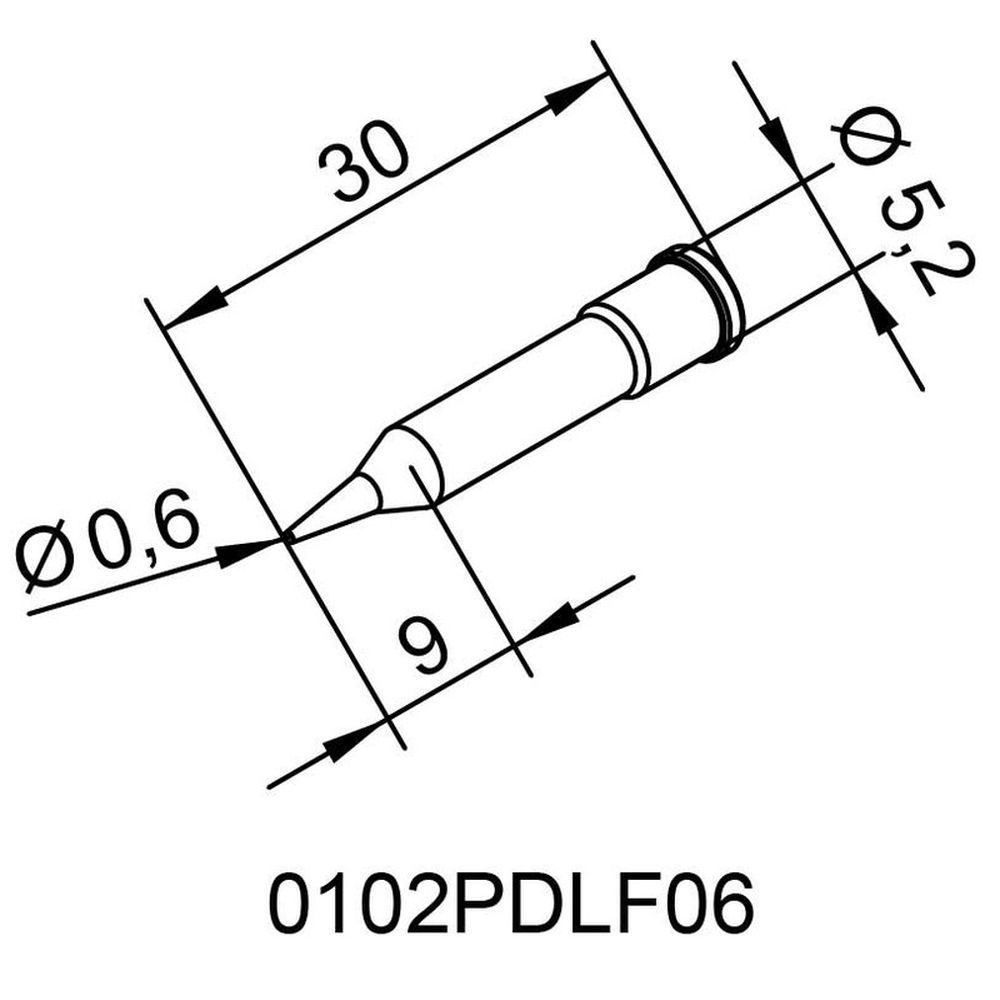 Наконечник ERSA 0102PDLF06