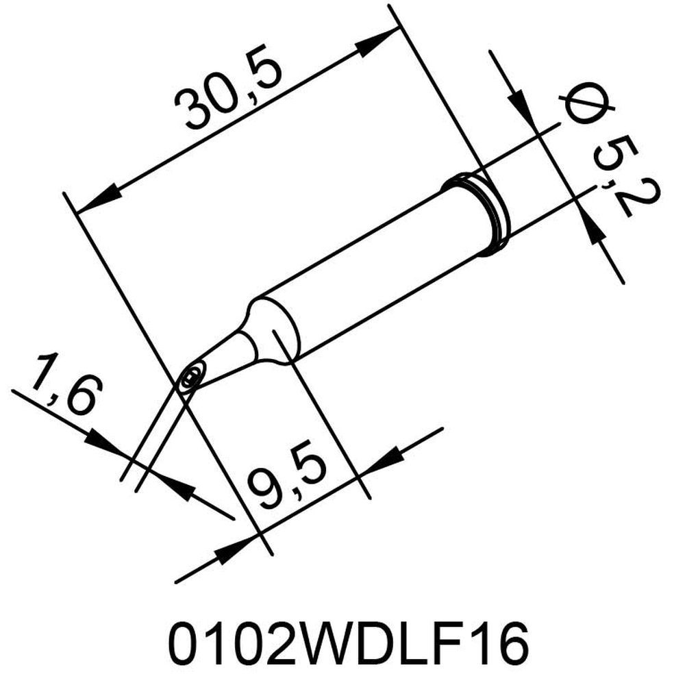 Копия наконечник ERSA d-0102WDLF16