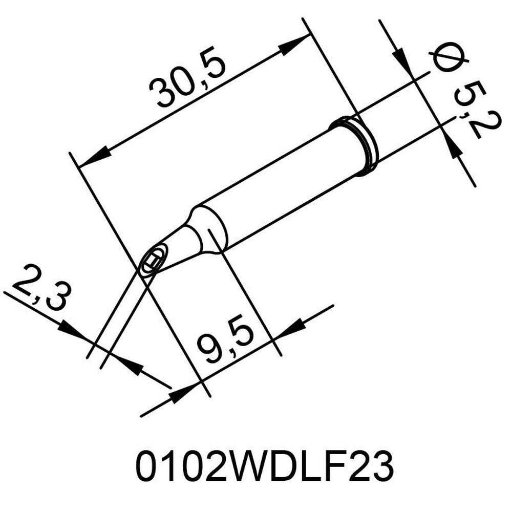 Копия наконечника ERSA d-0102WDLF23