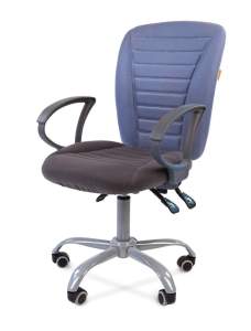 Офисное кресло CHAIRMAN  9801 Эрго, ткань стандарт,  серый/голубой