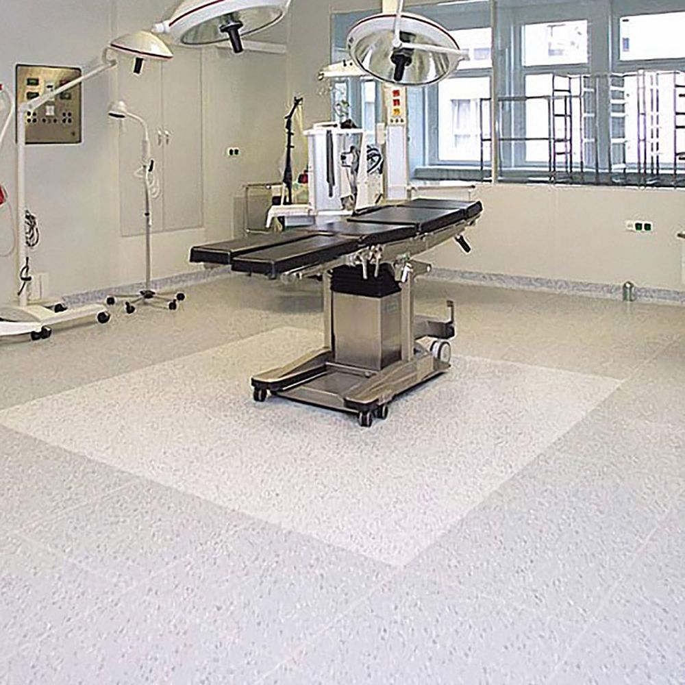 Линолеум VKG Linostat 608P в плитках