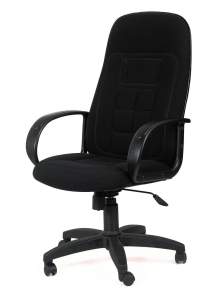 Офисное кресло CHAIRMAN 727, ткань стандарт,  черный