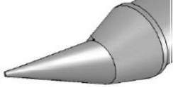 METCAL UFC-7CN5502R. Картридж-наконечник для CV-UF, конус изогнутый, 0.2х5.6мм