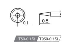 Картридж-наконечник Atten T50-0.1Si для GT-Y50