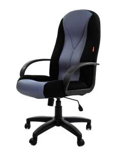 Офисное кресло CHAIRMAN 785, ткань TW,  черный/серый