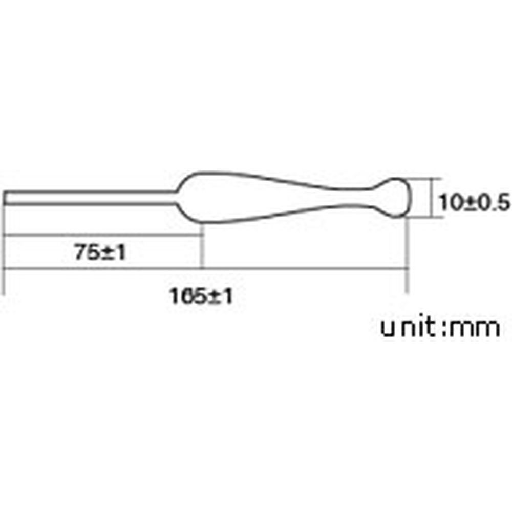 Пинцет обратного действия магнитный Proskit 1PK-108T (165 мм.)
