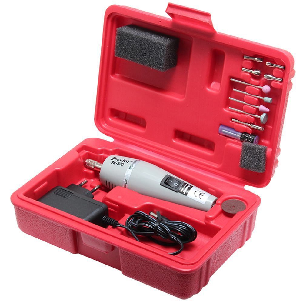 Профессиональная компактная дрель ProsKit 1PK-500B-2