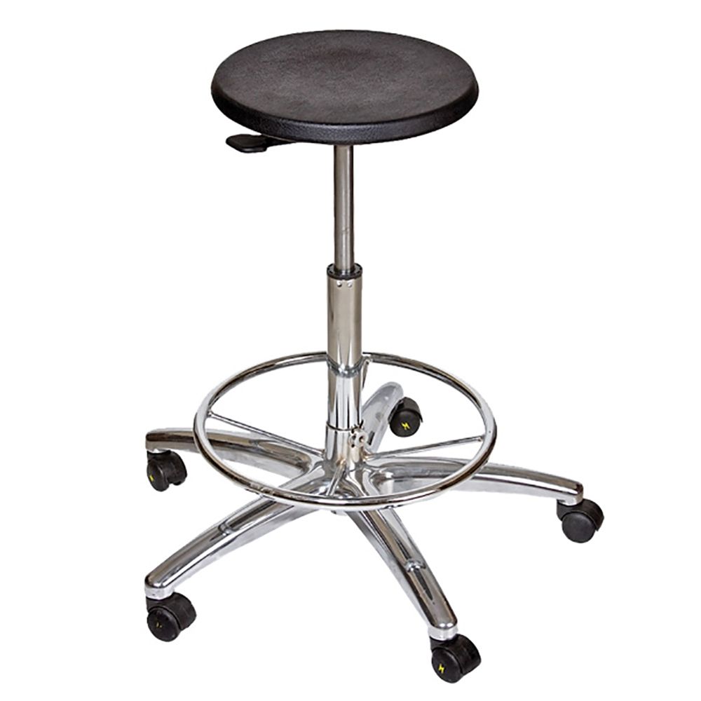 Антистатический лабораторный табурет VKG C-400/KJ200 ESD