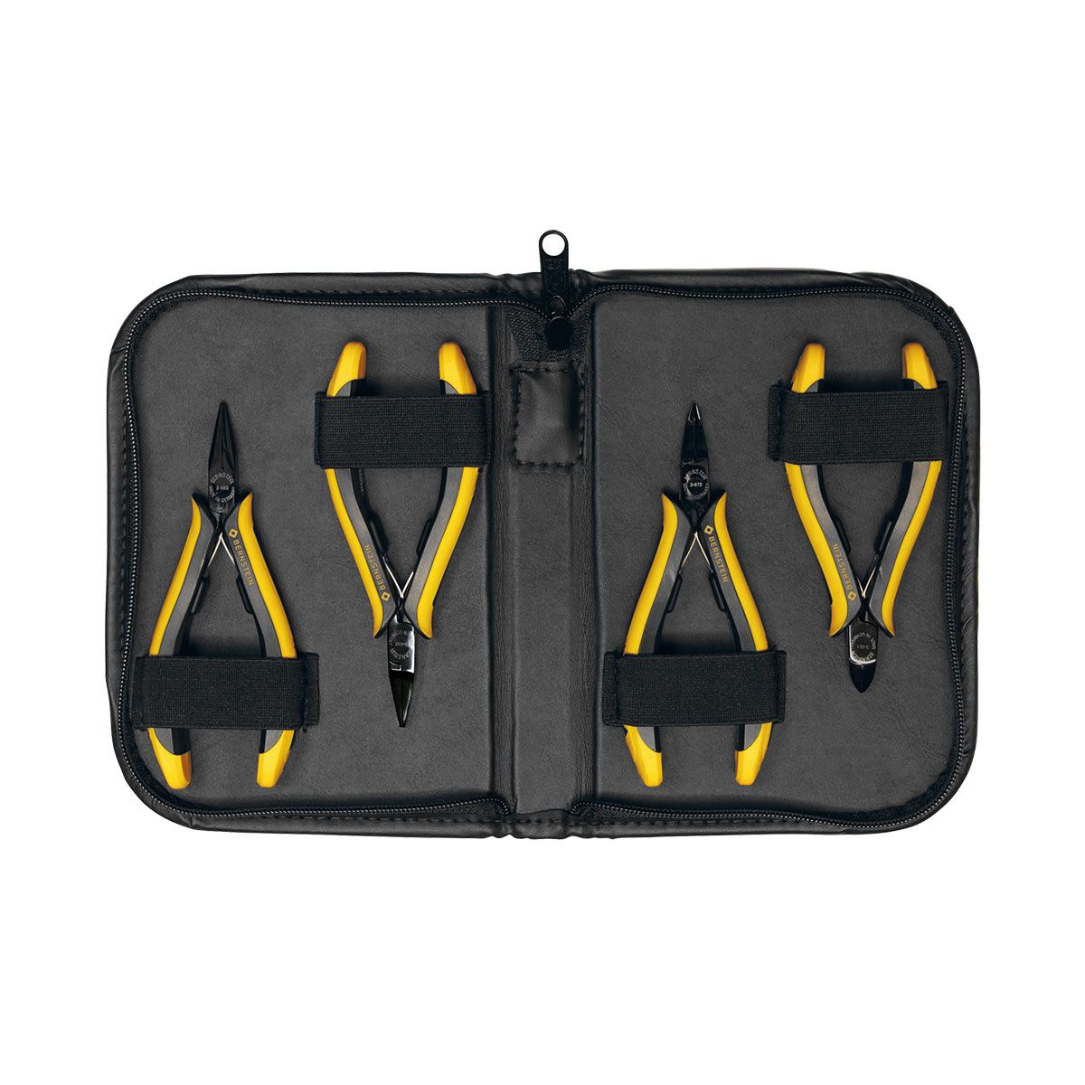 Bernstein 3-680. Набор кусачек ESD EUROline в футляре на молнии (4 предмета)