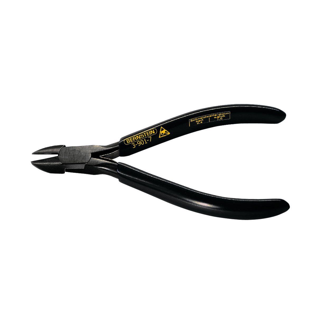 Bernstein 3-901-7. Бокорезы ESD BLACKline 115 мм закругленные 