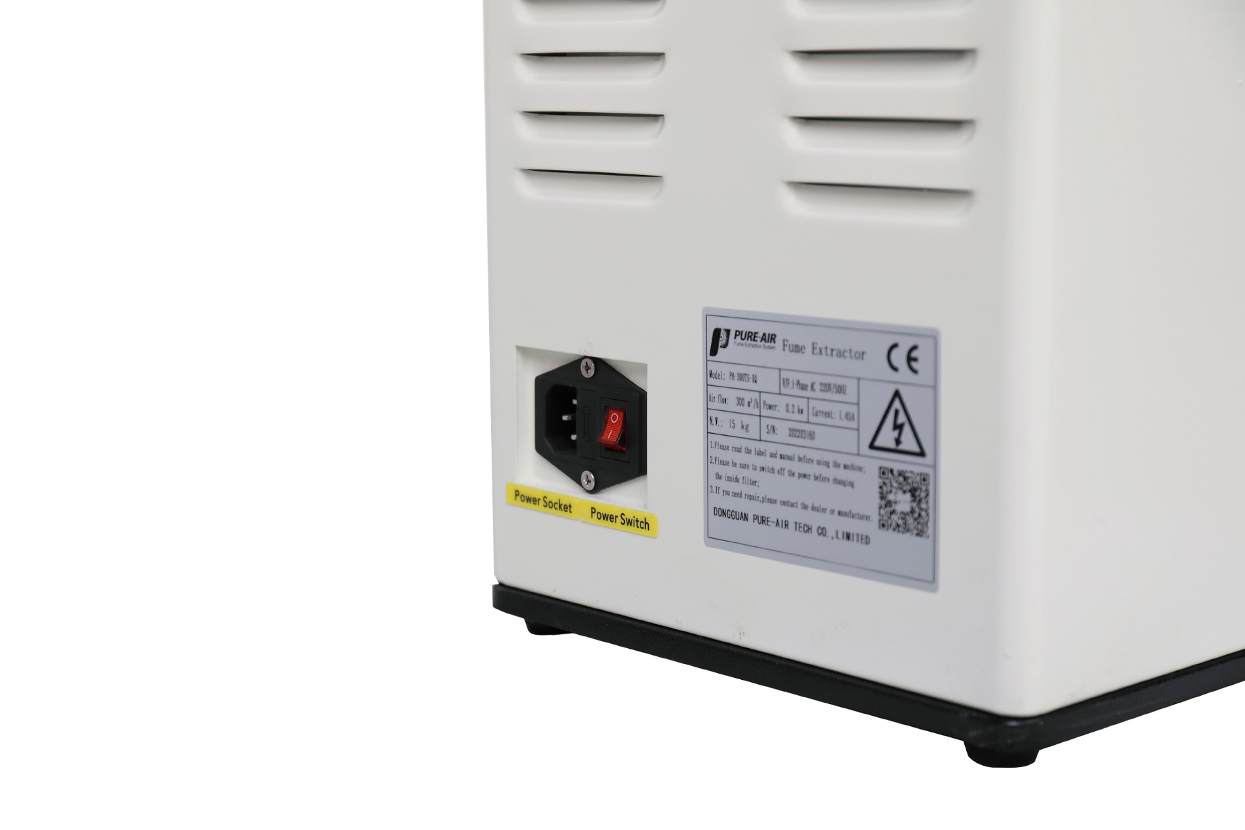 Pure-Air PA-300TS-IQ50. Дымоуловитель PURE-AIR PA-300TS-IQ с дымоприемником 50мм