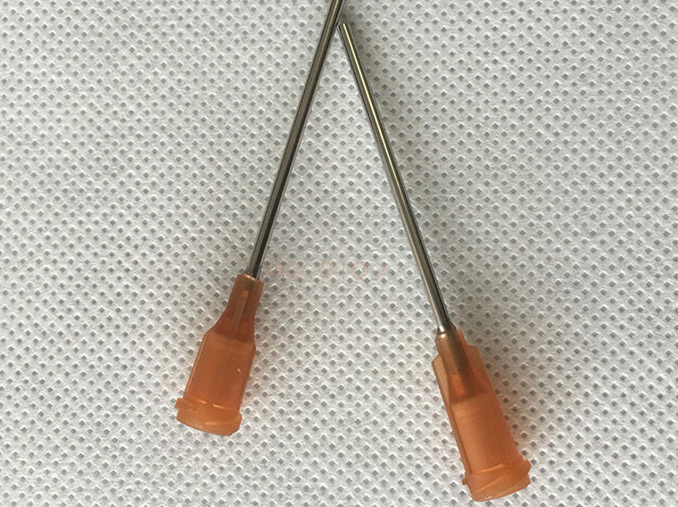 VMATIC VCL15150. Наконечник дозатора TE 15G X 1 1/2" AMBER DIAM 1.36 x 1.80MM (QTY=50)