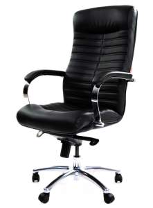Офисное кресло CHAIRMAN 480, экокожа,  черный