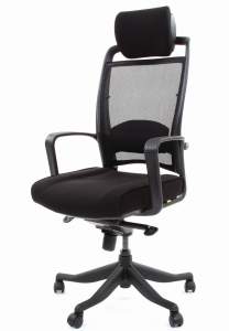 Офисное кресло CHAIRMAN 283, ткань стандарт,  черный