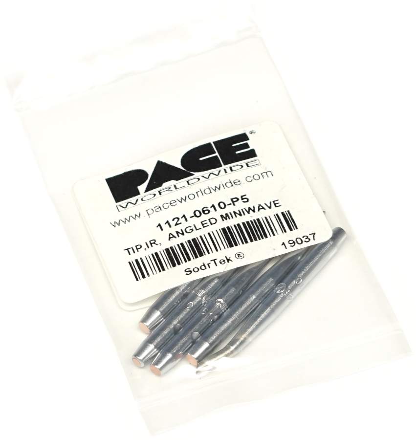 PACE 1121-0610-P5. Наконечник PS миниволна изогнутая 2.4мм (уп. 5шт)