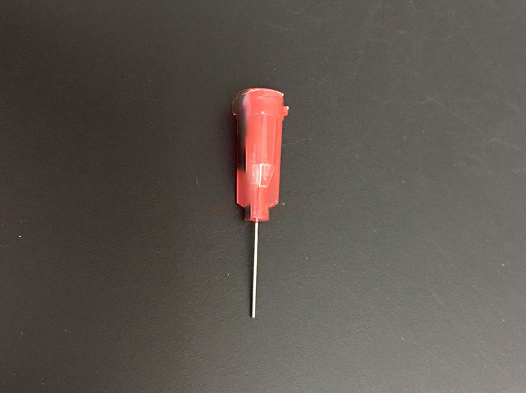 VMATIC VCL25050-1000. Наконечник дозатора TE 25G X 1/2" RED DIAM 0.25 x 0.51MM (QTY=1000)
