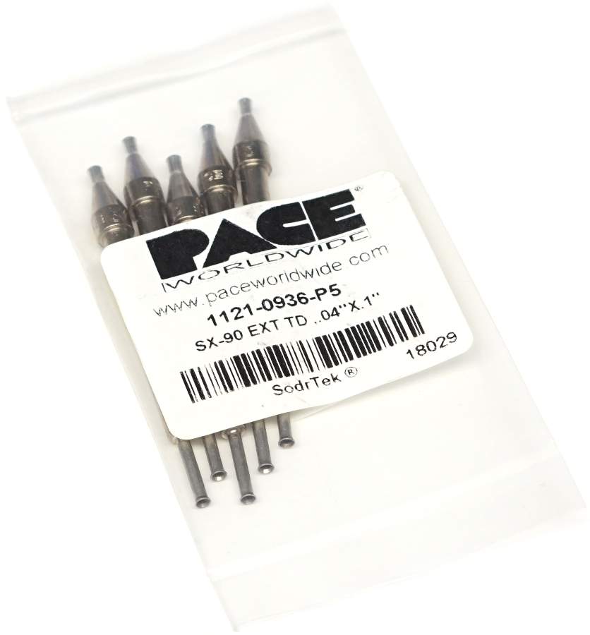PACE 1121-0936-P5. Наконечник SX100/90 EXT TD 2,54мм, отв. 1,02мм (уп. 5шт)