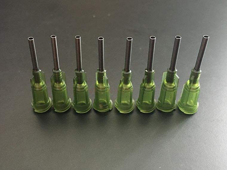 VMATIC VCL14050. Наконечник дозатора TE 14G X 1/2" OLIVE DIAM 1.55 x 2.10MM (QTY=50)