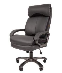 Офисное кресло CHAIRMAN 505, экокожа, серый