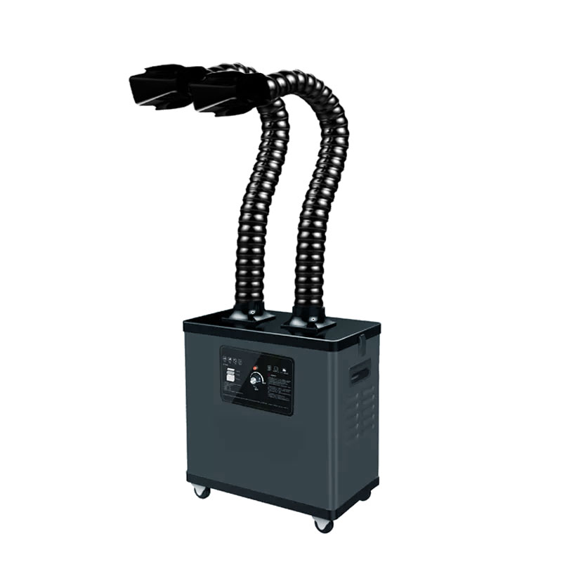 FumeClear FC-1002A-75. Дымоуловитель FUMECLEAR FC-1002A с дымоприемниками 2х75мм