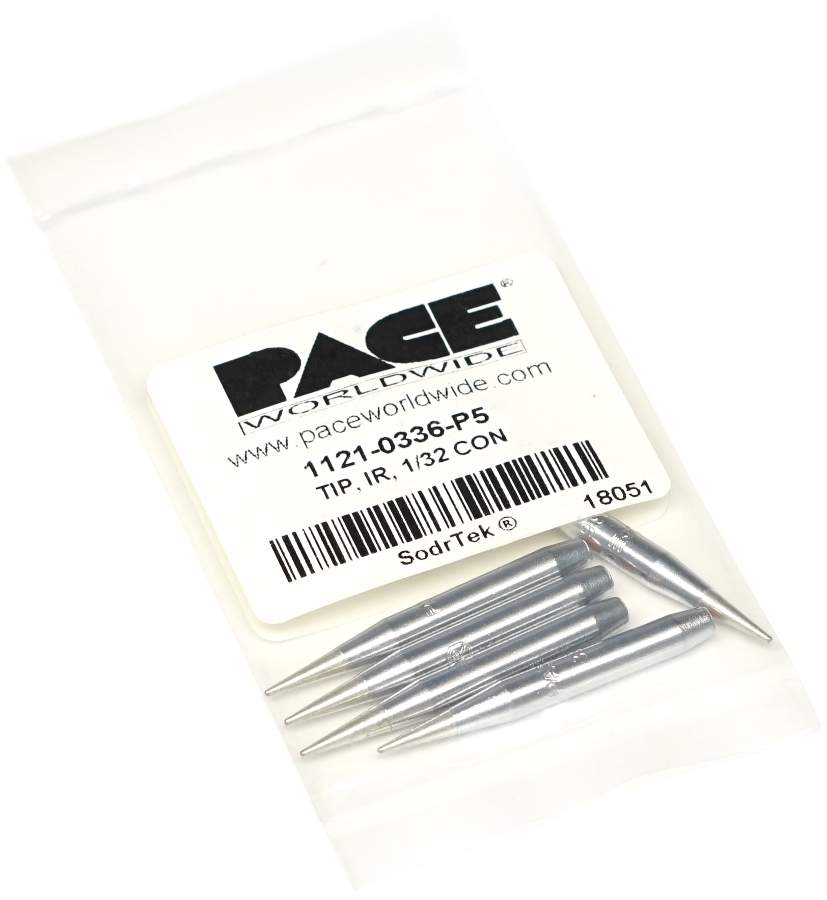 Pace 1121-0336-P5. Наконечник для PS-90 (конический 0,8 мм) (5 шт)