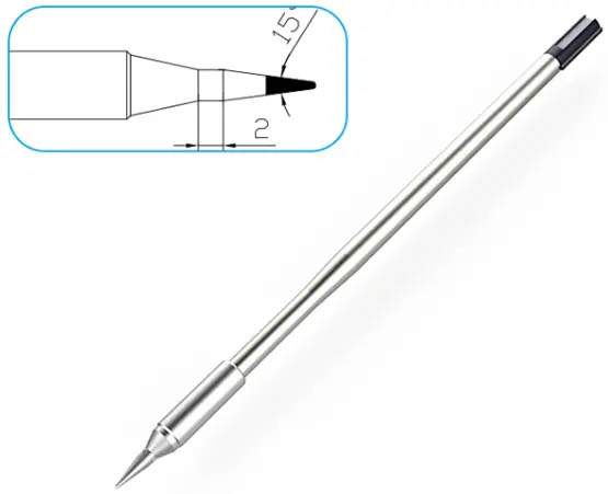 Atten T130-Si. Картридж-наконечник для GT-Y130, конус удлиненный 0.5 х 15мм