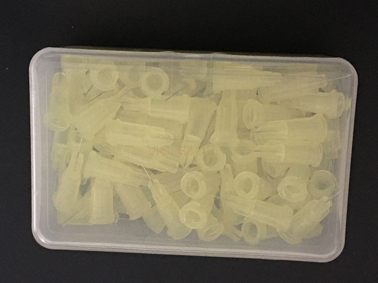 Наконечник для VMATIC VCL32025 дозатора TE 32G X 1/4" YELLOW DIAM 0.11 x 0.23MM (QTY=50)