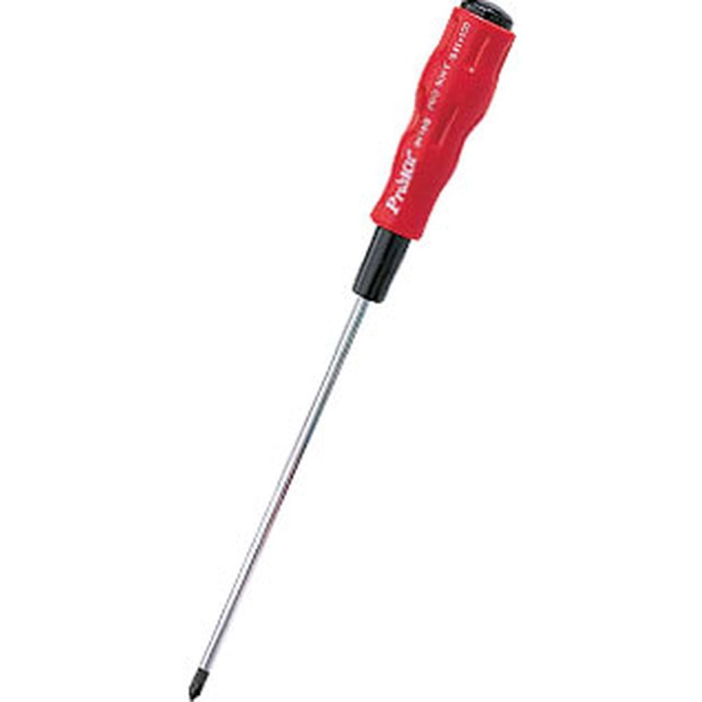 Прецизионная крестообразная отвертка ProsKit 89410B (#1x100мм.) с мягкой рукояткой