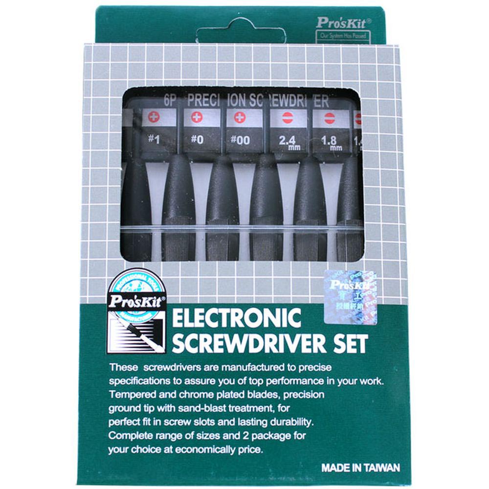 Набор прецизионных отверток ProsKit 8PK-2061
