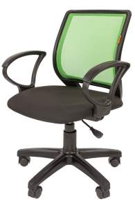 Офисное кресло CHAIRMAN 699, ткань стандарт/сетчатый акрил, зеленый
