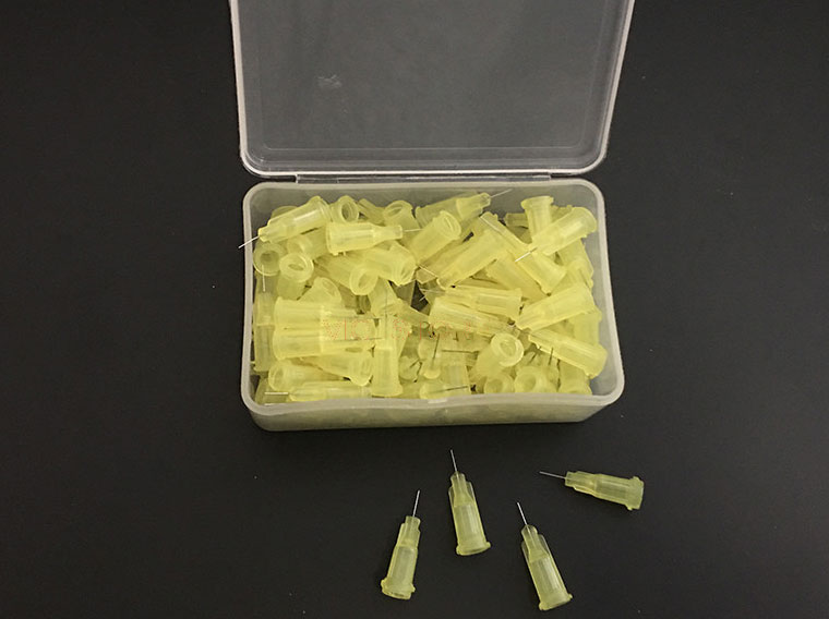 Наконечник для VMATIC VCL32025 дозатора TE 32G X 1/4" YELLOW DIAM 0.11 x 0.23MM (QTY=50)