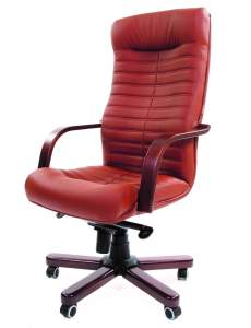 Офисное кресло CHAIRMAN 480 WD, экокожа,  коричневый