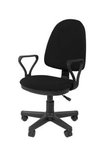 Офисное кресло Стандарт Престиж, ткань C,  черный