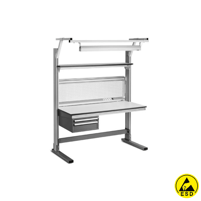 Стол антистатический АЛЬЯНС  АЛ-15-7 ESD комплект