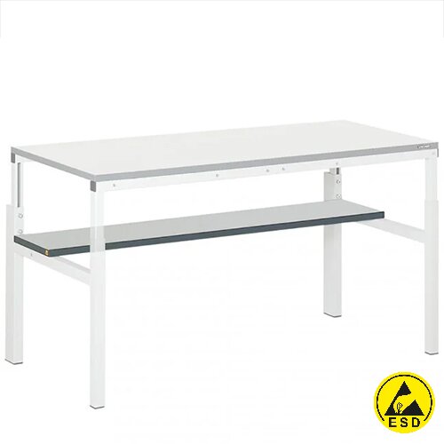 Нижняя полка для оборудования антистатическая ПО-15/2-4 ESD