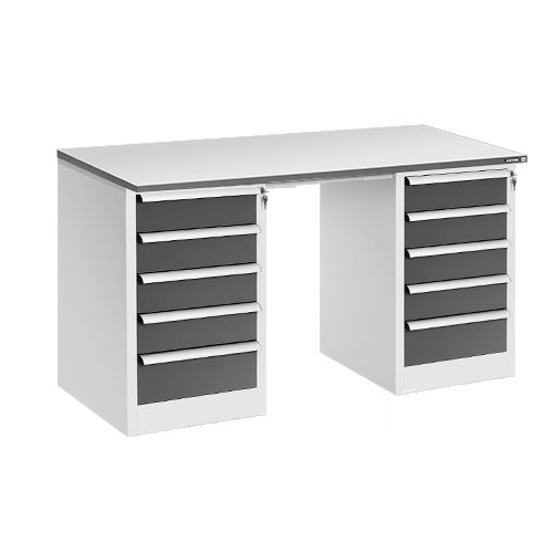 Стол рабочий КОНСТАНТ СР-18-7+ДР-05+ДР-05