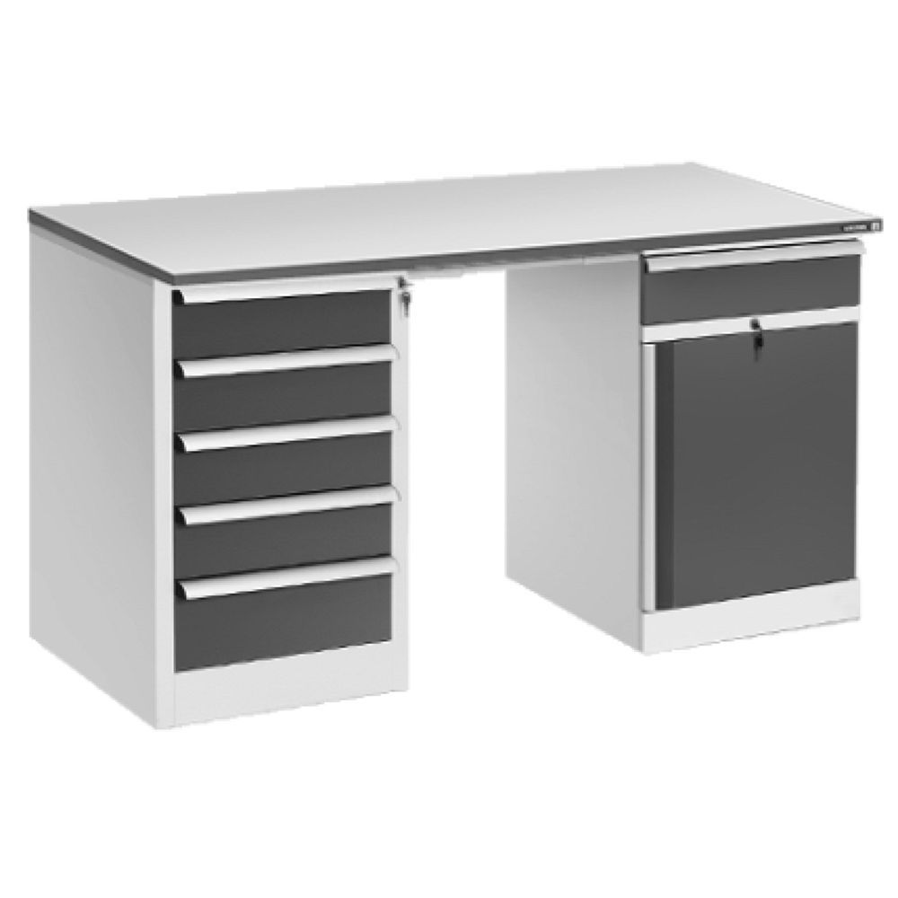 Стол рабочий КОНСТАНТ антистатический CP-15-7+ДР-05+ТМБ-02 ESD