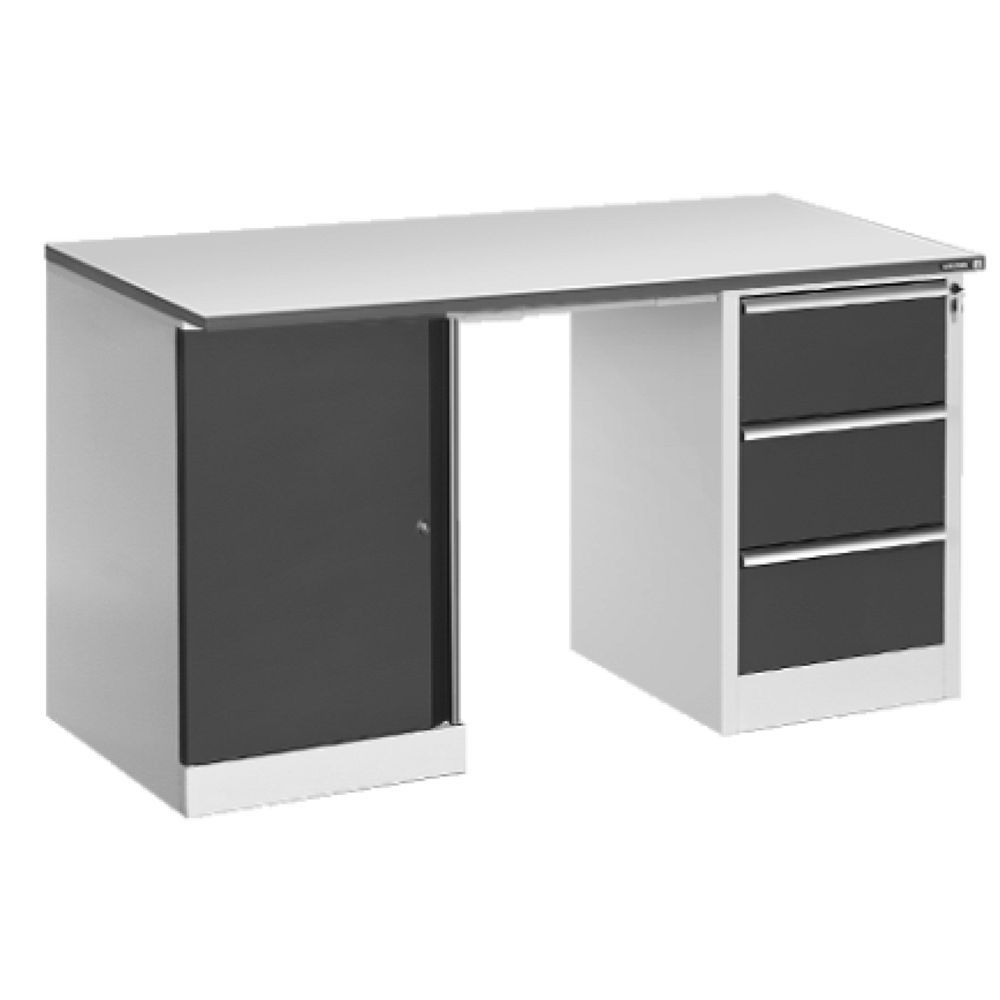 Стол рабочий КОНСТАНТ антистатический CCP-15-7+ТМБ-01+ДР-03 ESD