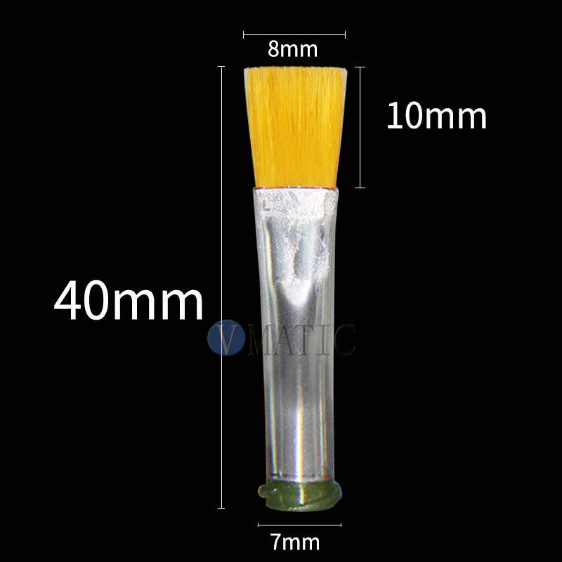 VMATIC VCBT22MF6 Наконечник дозатора плоская кисть 6мм жесткая 22G 0.41мм (10шт)