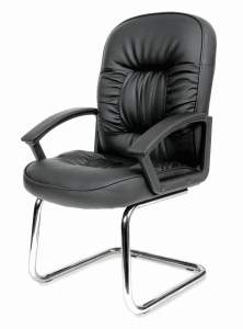 Офисное кресло CHAIRMAN  418 V, экокожа,  черный