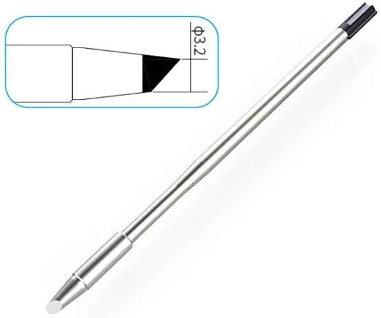 Atten T9130-3.2C. Картридж-наконечник для ST-1509, косой срез 3.2х12мм, 45 град.