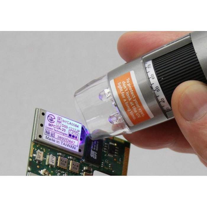 Dino-Lite AD4113T-I2V. Микроскоп Premier 1,3 Мп с ультрафиолетовым (UV 400 нм) и инфракрасным (IR 940 нм) излучением