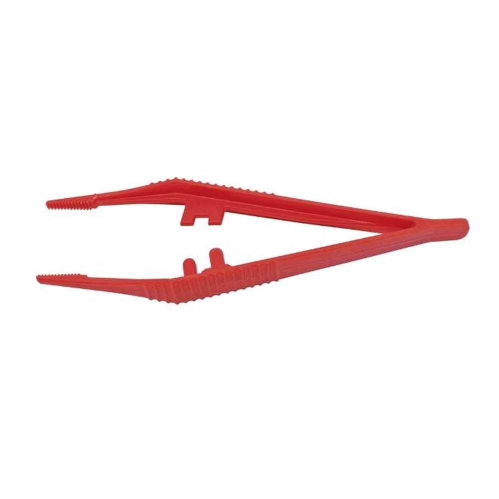 Bernstein 05-0030. Пинцет пластиковый с зубчатыми захватами