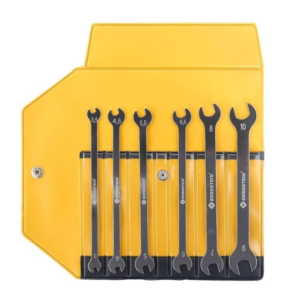 Bernstein 6-750. Набор гаечных ключей прецизионных в футляре (6 предметов)