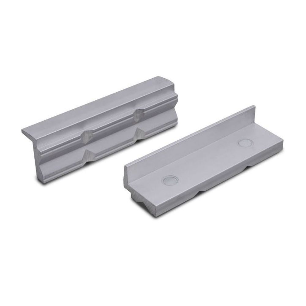 Bernstein 9-900-S9125. Сменные зажимные губки для тисков из алюминия с канавками с магнитом 125 мм (2 штуки)