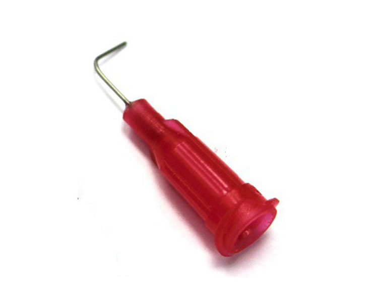 VMATIC VCW2505090. Наконечник дозатора TE 25G X 1/2" RED BENT 90 DEG DIAM 0.25 x 0.51MM (QTY=50)