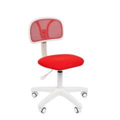 Кресло для оператора CHAIRMAN 250 white красное