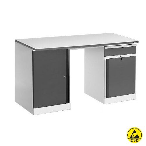 Стол рабочий КОНСТАНТ антистатический CP-18-7+ТМБ-01+ТМБ-02 ESD